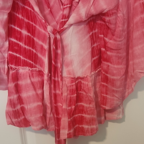 Umgee Pink Ombre Kimono - Picture 6 of 9